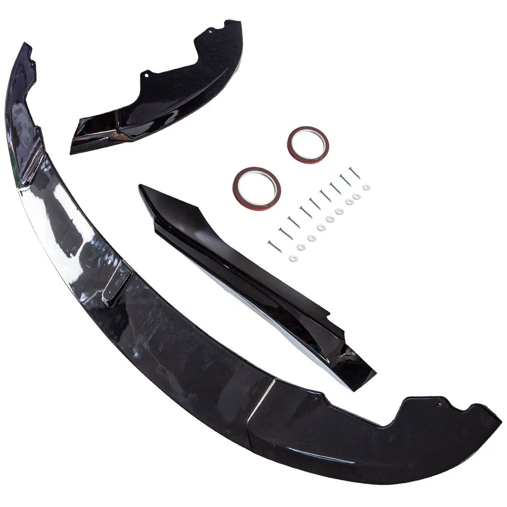 For BMW F32 Gloss Black Splitter M Performance 4 Series Splitter Front Lip