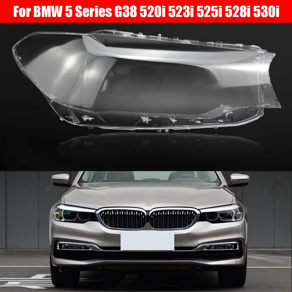 

Car Headlamp Lens For BMW 5 Series G38 520i 523i 525i 528i 530i 2017 2018 Car Headlight Headlamp Lens Auto Shell Cover