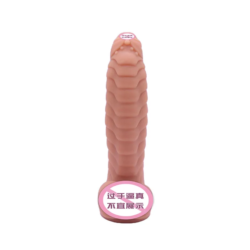 Realistic Dildo Soft Liquid Silicone Huge Dinosaur Scales Penis With Suction Cup Sex Toys For Woman Strapon Masturbation S0292