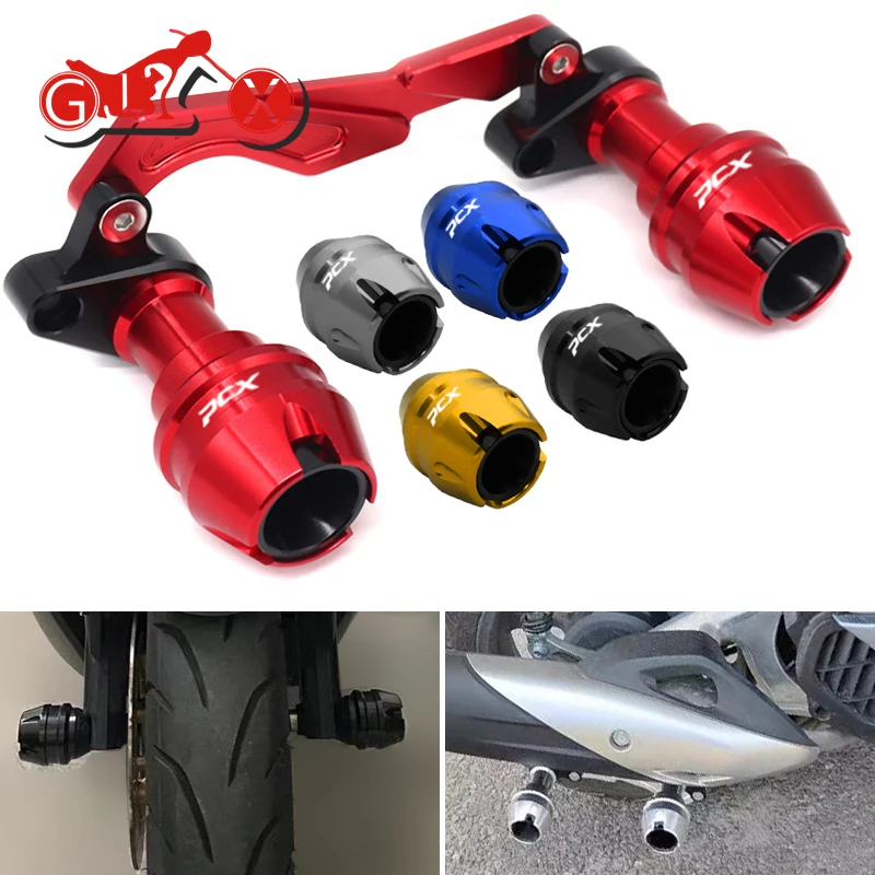 

Motorcycle Accessories for Honda PCX150 PCX160 PCX125 PCX 160 125 150 Front Rear Wheel Axle Fork Crash Sliders Fall Protection