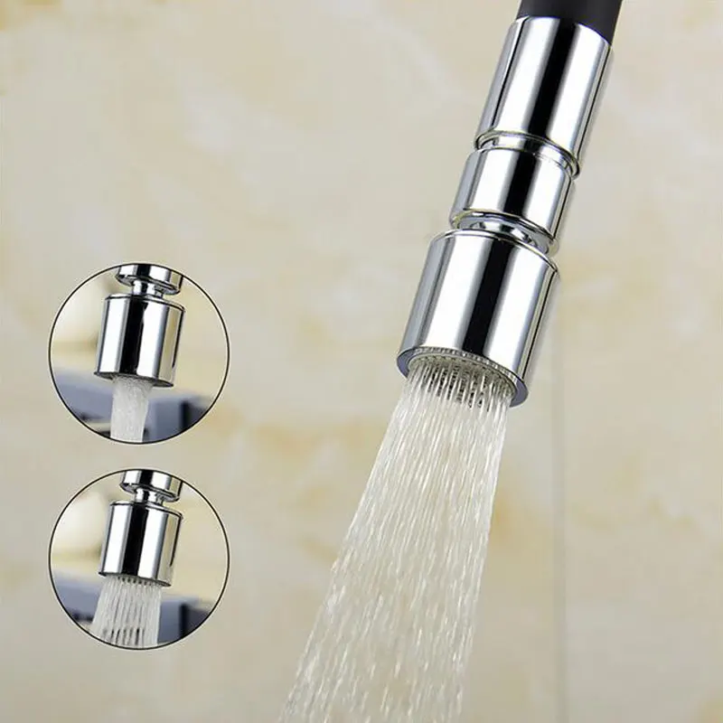 NEW Kitchen Faucet Aerator Nozzle Faucet Adapter M22/M24 Thread Adjustable 360 Rotate Water Saving Movable Tap Head Bubbler