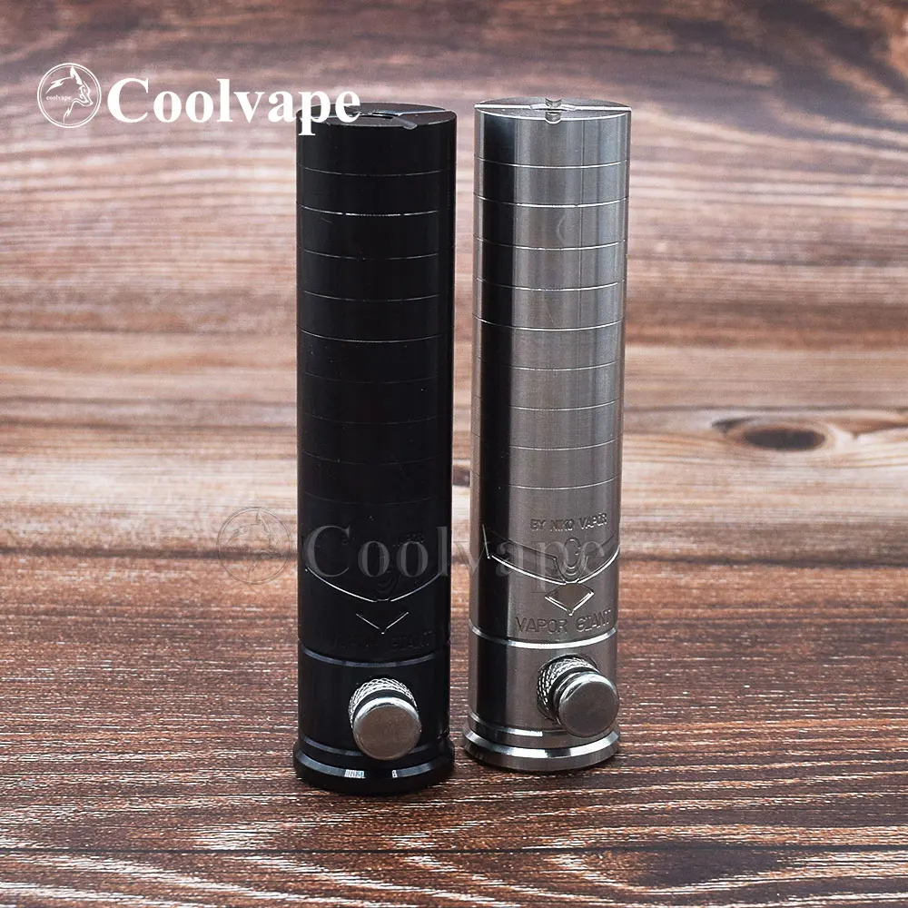 

Coolvape гигантский мод, механический мод, батарея 18650, стальной аккумулятор 316 против THC Tauren Max Mech mod, подходит для профиля 1,5 RDA