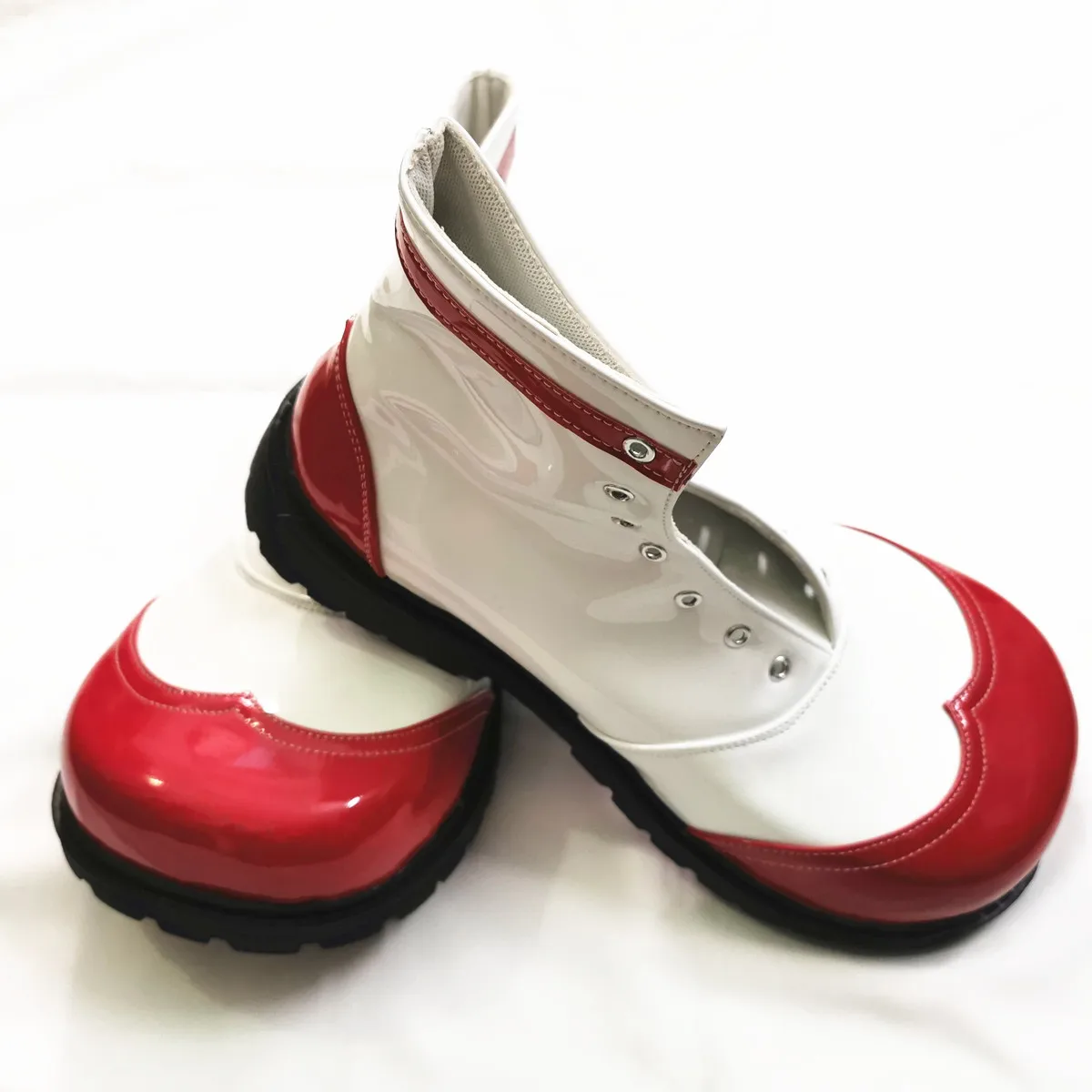 34cm Pu Club Clown Boots Funny Joker Cosplay Comical Exaggerated Shoes Party Cosplay Wear Festival Halloween Boot Free Size