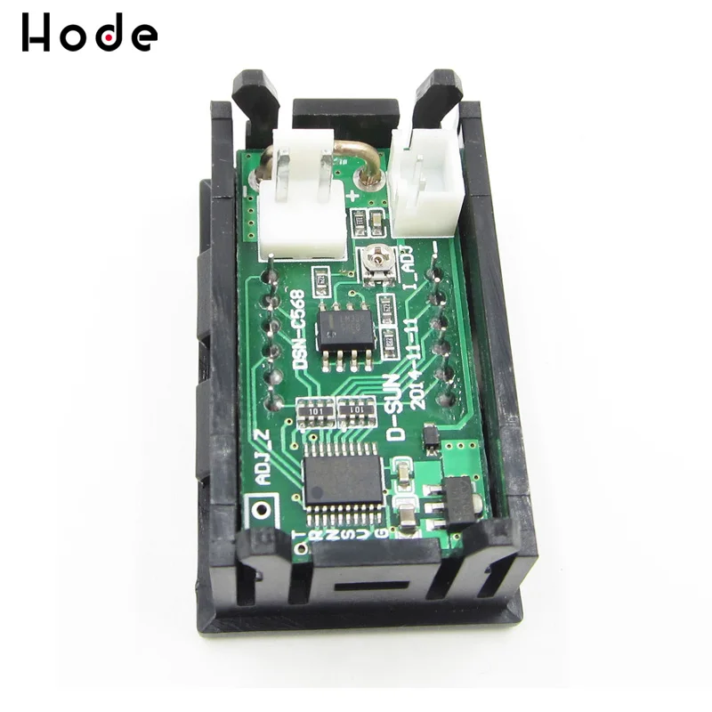 DC 0-10A Red Ampere LED Amp Panel Meter 3Bit Display No Need Shunt Mini Digital Ammeter