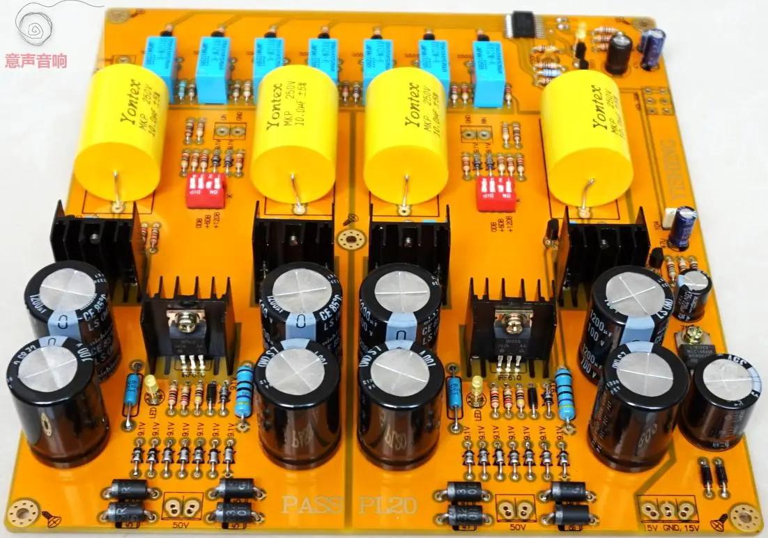 New PASS A3 supporting power supply board dual power supply CRC rectifier filter power supply board PCB 162*94mm