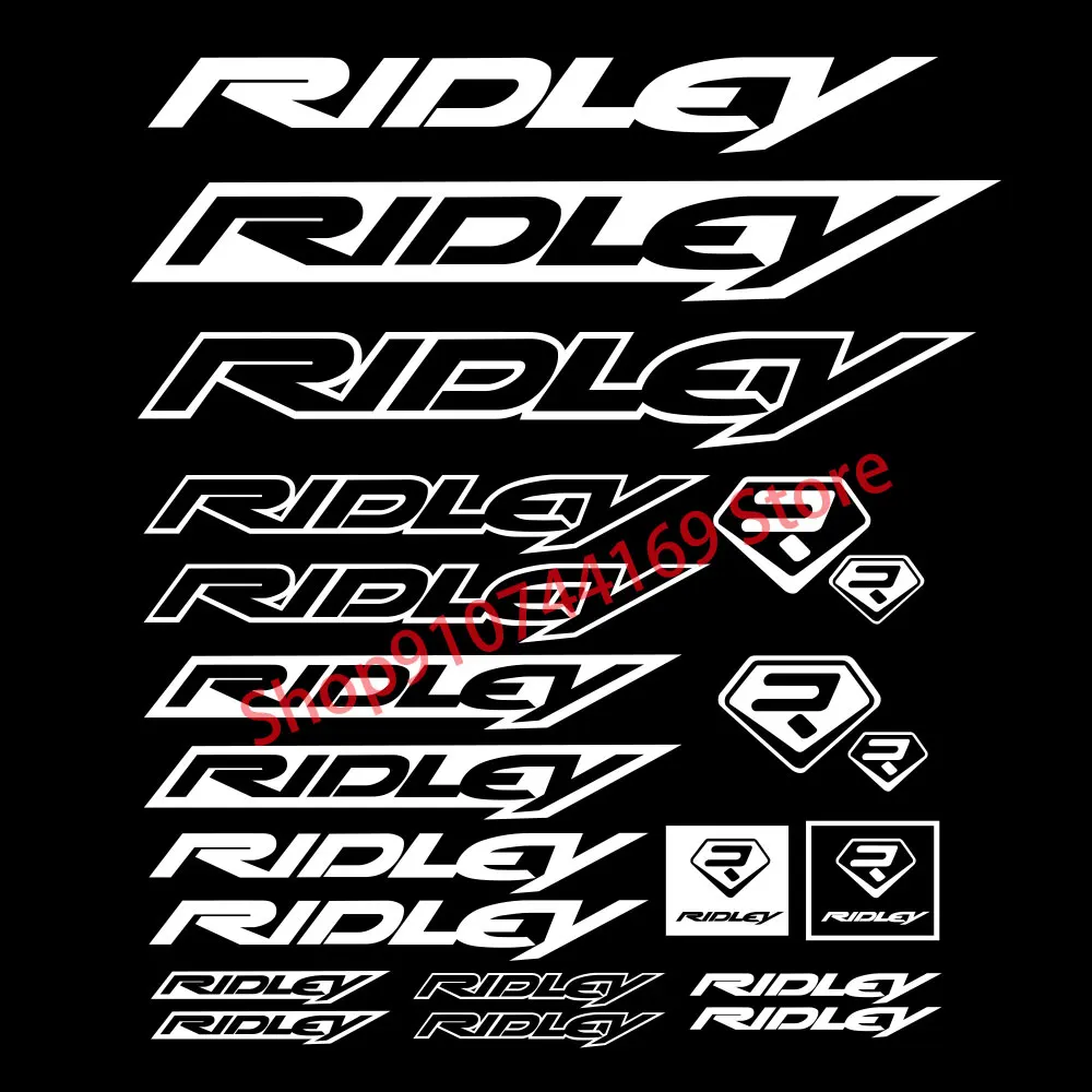 لمجموعة ملصقات شارات الدراجة Ridley MTB DH Bike Freeride Racing Road