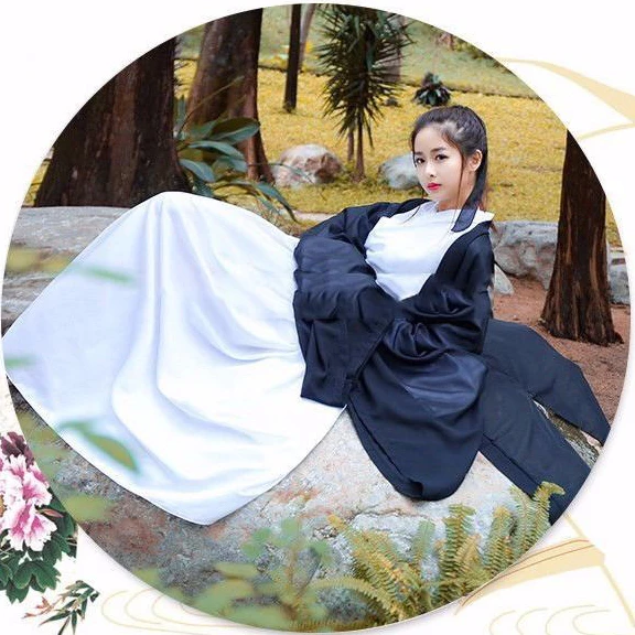 Chinese Traditional Folk Dance Costume Women Ancient Hanfu Dress Oriental Style Tang Dynasty Dance Clothing Girl Fairy Cosplay