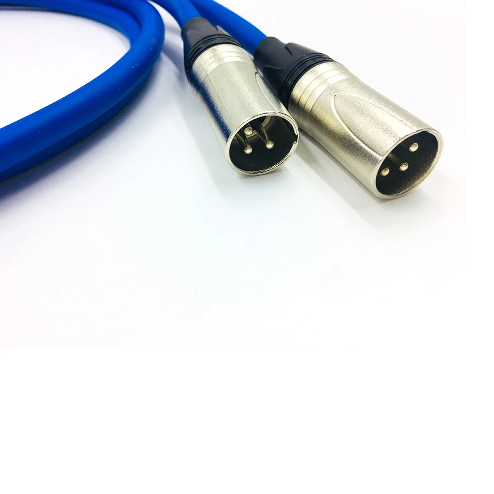

HiFi Pair Type-016 RCA to XLR Male to Male Balacned Audio Interconnect Cable XLR to RCA Cable with CARDSA Clear-Light-USA