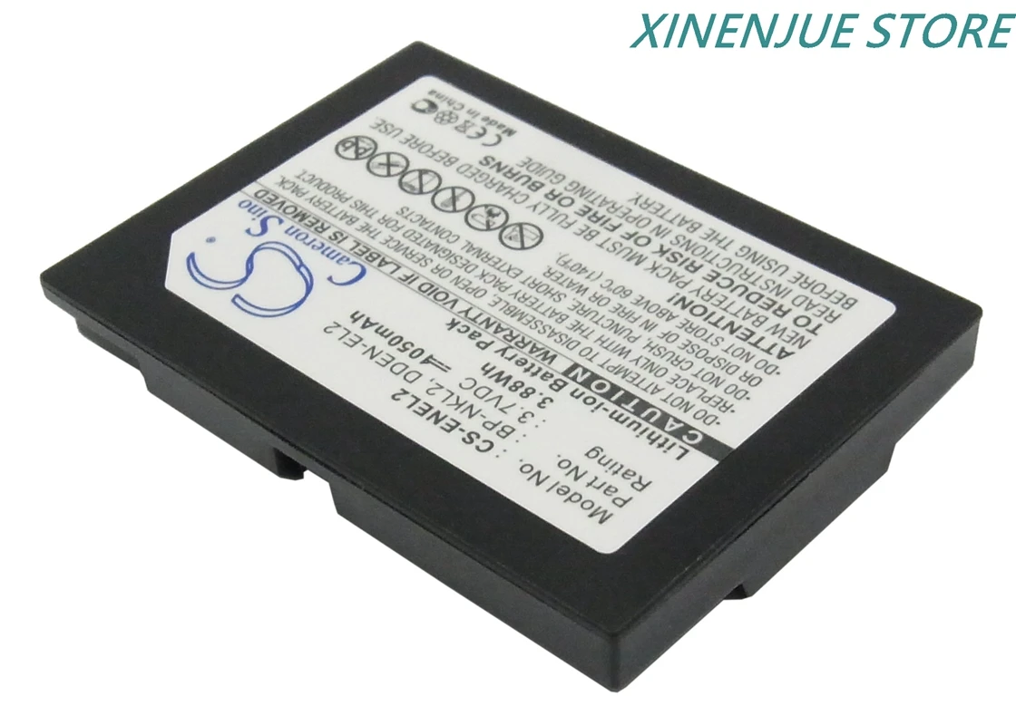 Camera Battery 3.7V/1050mAh EN-EL2,9904,BP-NKL2,DDEN-EL2 for NIKON