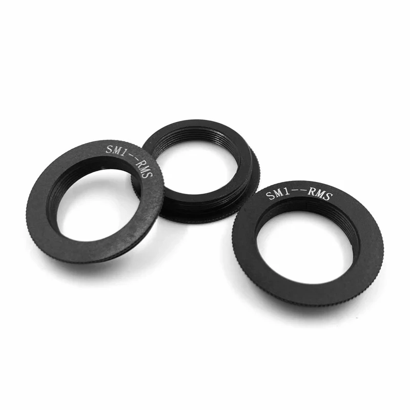 

Microscope Objective Lens Adapter Ring Outer SM1 to Inner RMS Thread Lenses Adapter for Microscope