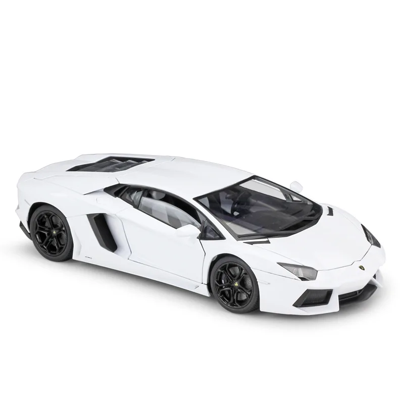 WELLY Diecast 1:18 High Simulator Model Car Lamborghini Aventador LP700 Metal Racing Car Alloy Toys For Kids Gifts Collection