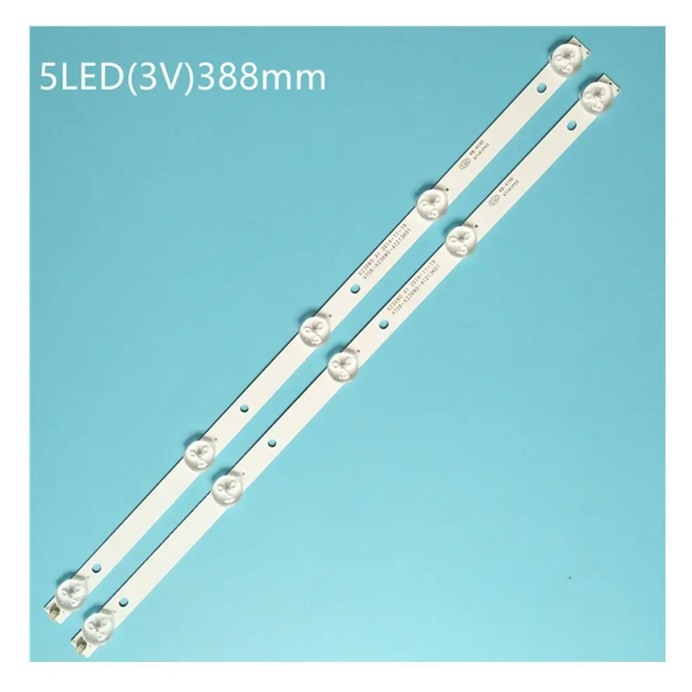 2pcs 24 inch LED Backlight Strip for TV K236WD 4708-K236WD-A1213K01 24J1000 5-LEDs 23.6''