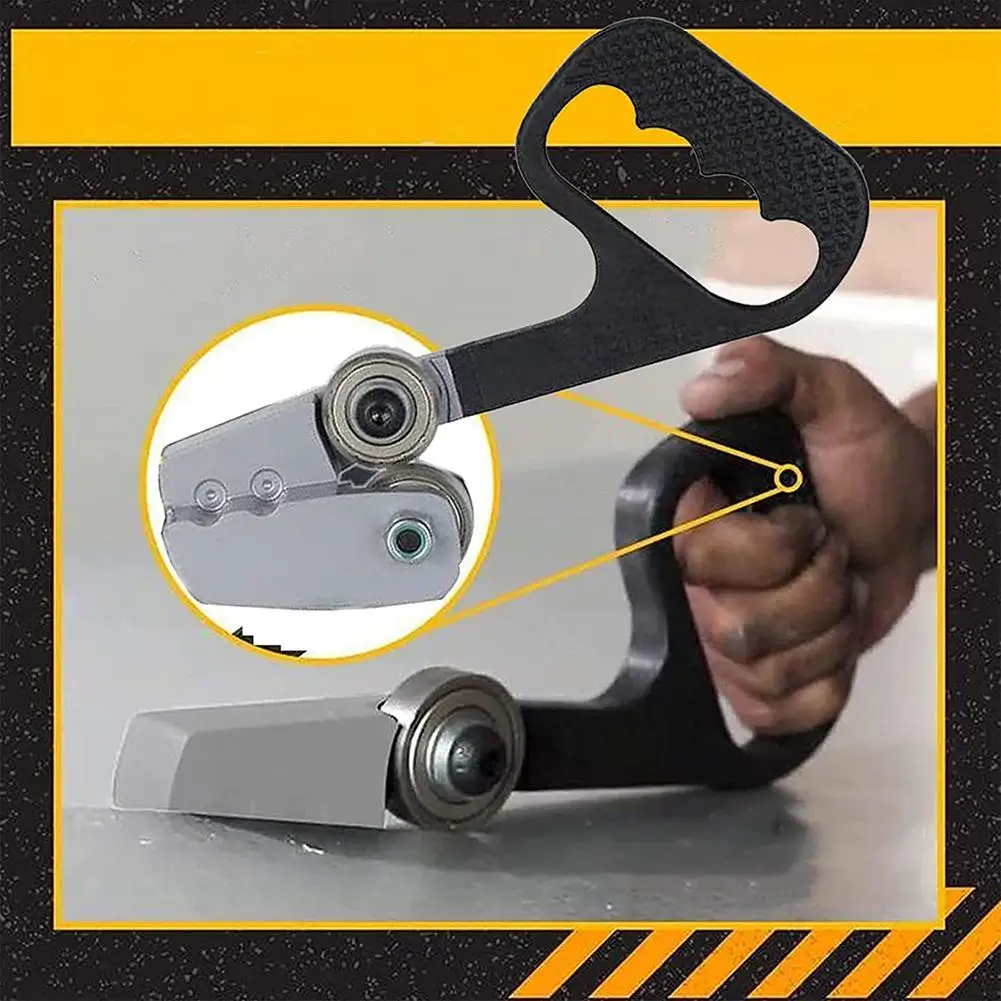 Cutter Sheet Metal Cutting Tool Sturdy Structure Ergonomic Metal Cutter Fast Portable Aluminum Alloy Sheet Metal Cutter
