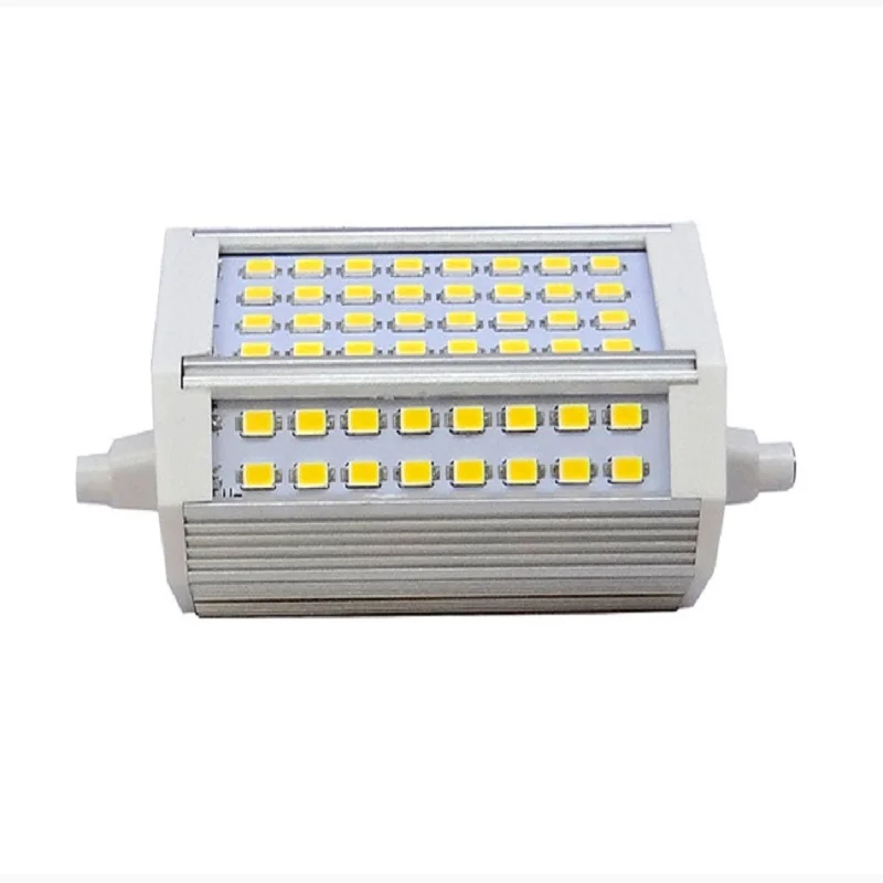 Luce LED R7S ad alta potenza 30w 118mm senza ventola di montaggio 64PCS LED J118 300w R7s lampada AC85-265V