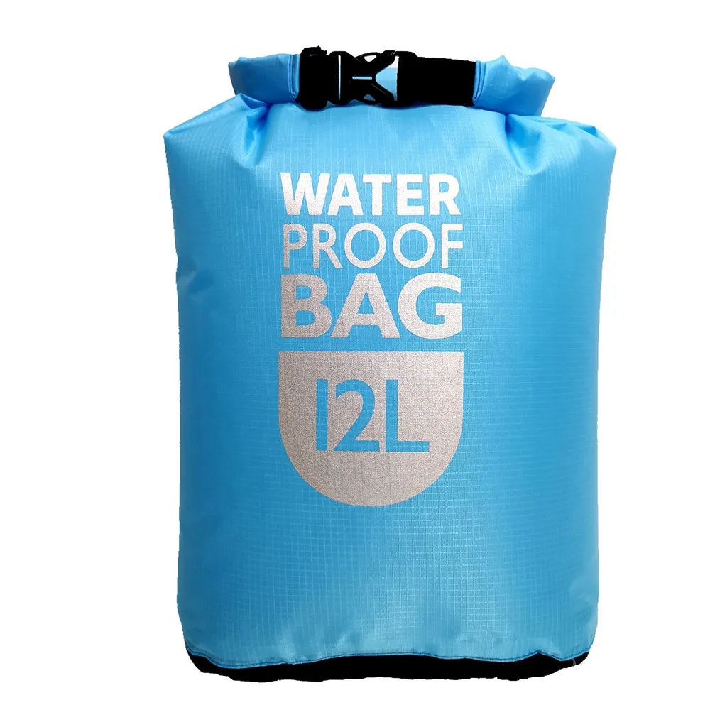 6L 12L Im Freien Trocken Fischerboot Pumpe Pvc Boot Zubehör Wasserdichte Sack Schwimmen Rafting Kajak Bootfahren Tourist Lagerung Tasche