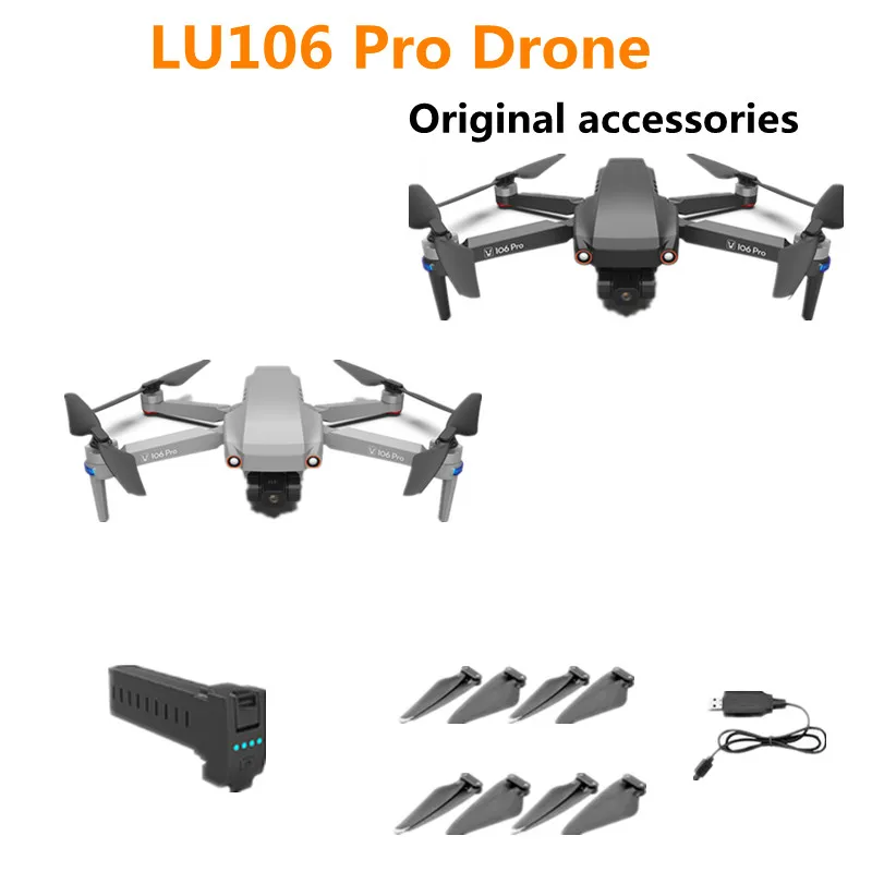 

Аккумулятор для дрона LU106 Pro, 7,6 В, 3800 мАч, запасные части для дрона LU106 Pro, оригинальные аксессуары, 28 минут полета