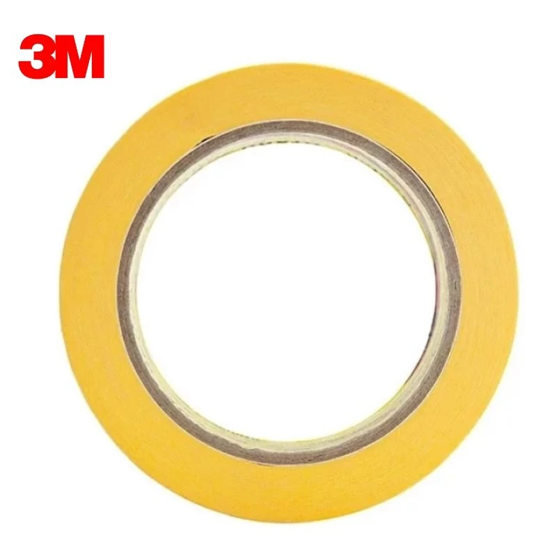 3M 244 Flat Paper Washi Masking Tape Resist High Temperature for Automotive Paint Cover , 8mmx50M/2roll ,Dropshipping