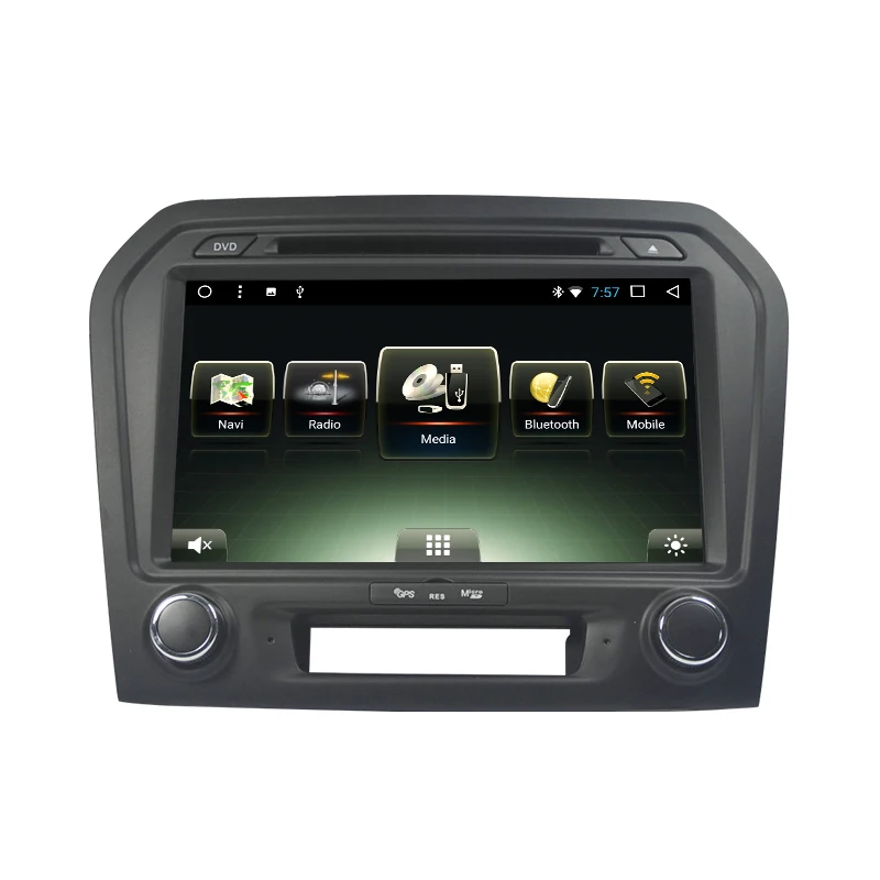 Ugode Car Multimedia Player Android OS 9 Inches GPS Navigation Screen Monitor Bluetooth  For Suzuki Grand Vitara