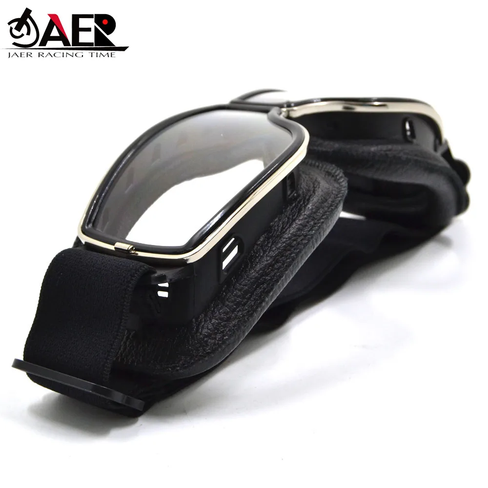 Gafas de protección para motocicleta, lentes de ciclismo para Scooter, Cruiser, Steampunk, ATV