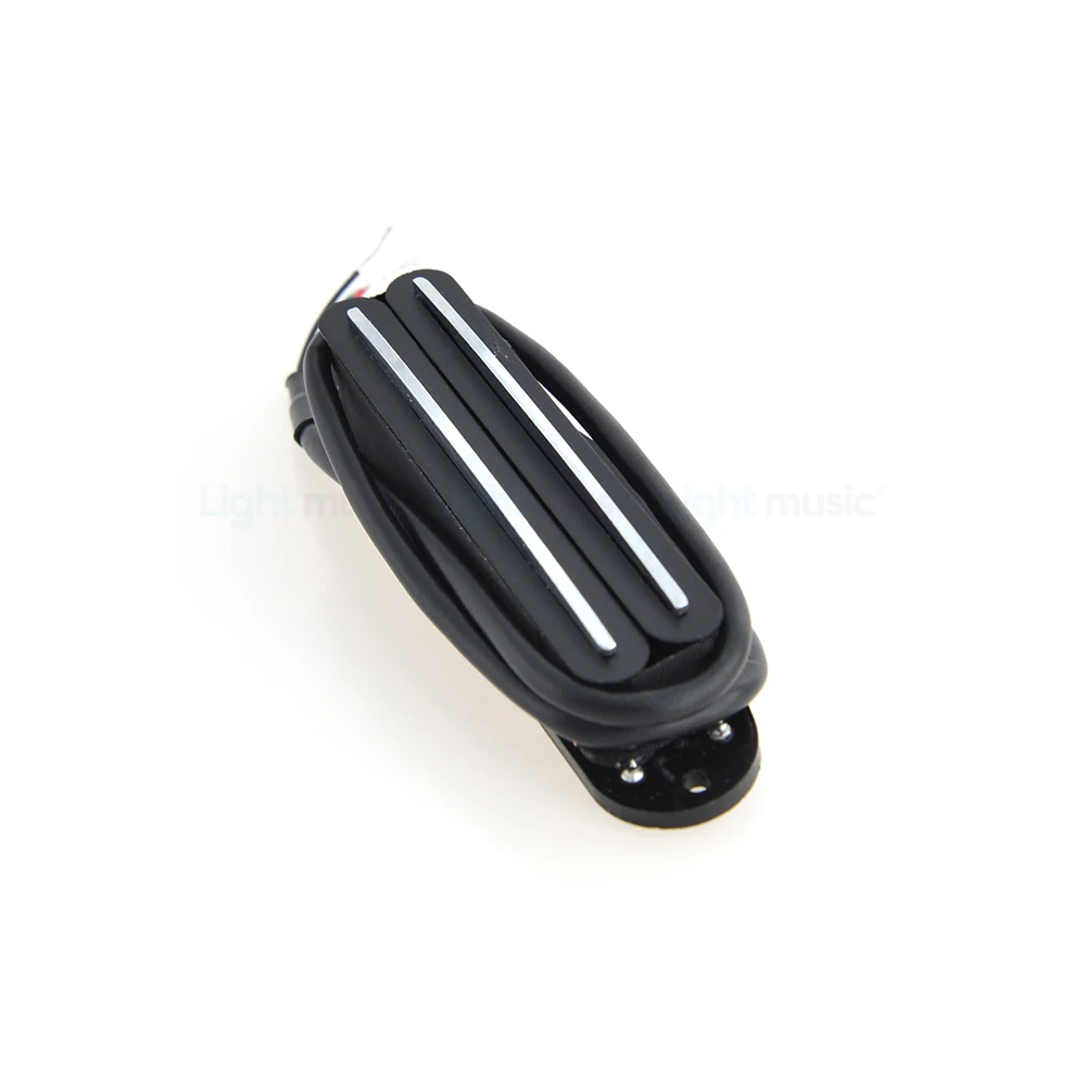 Dual Coil Humbucker Pickup 4 Wire Dual Rail Blade Pickup Coil Pickup for Electric Guitar