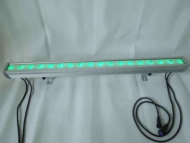 Projecteur LED RVB DMX 18x3W 3 en 1, 4 Pièces/Lot, Éclairage d'Extérieur Étanche IP65, pour Scène DJ Chang Bar