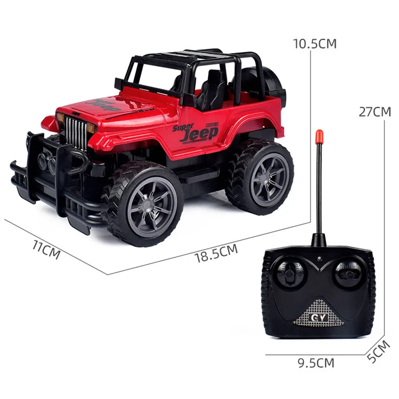 1:24 18CM High Speed 4 Channels RC Car Remote Control SUV Model Toy Gift for Boys Without Battery