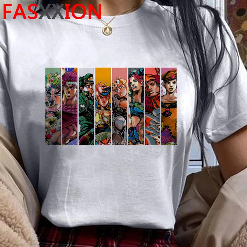 jojo bizarre adventure tshirt male streetwear grunge casual japanese harajuku tshirt clothes tumblr