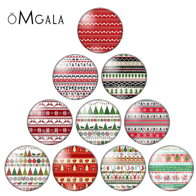 

Red Love Line Christmas Decoration Art Patterns 10/12/16/18/20/25mm Round photo glass cabochon demo flat back Making finding