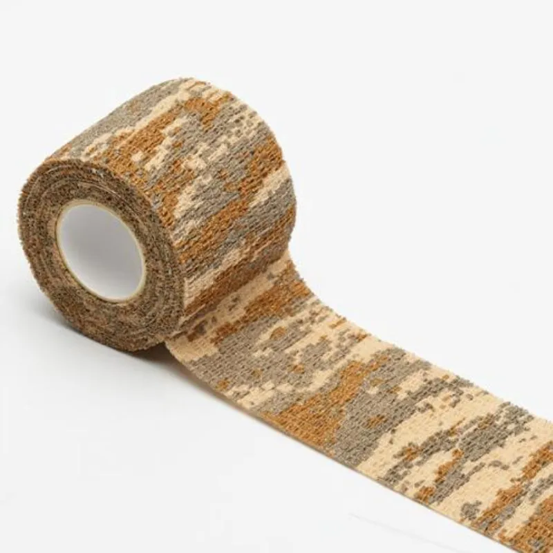 Camouflage Bicycle Protective Sticker Non-Woven Retractable Scratch-Resistant Tape for Mountain Bike Frame Front Fork Protective