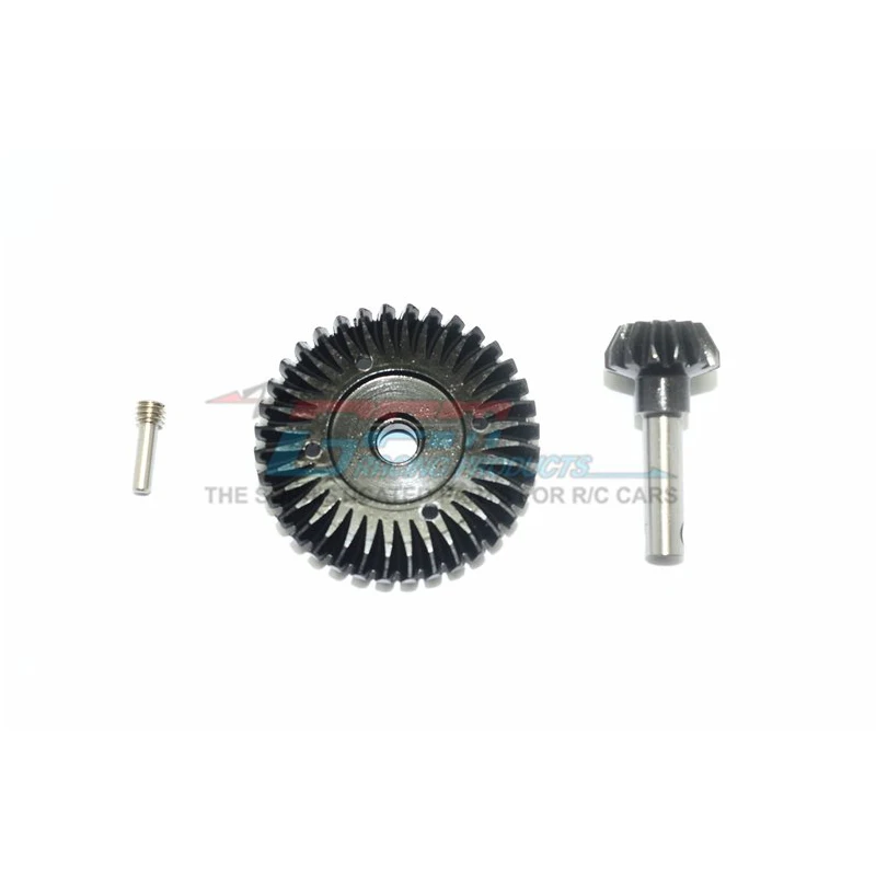 

GPM HARDEN STEEL #45 DIFF BEVEL GEAR 36T & PINION GEAR 14T For AXIAL YETI SCORE AX90068 RC Upgrade