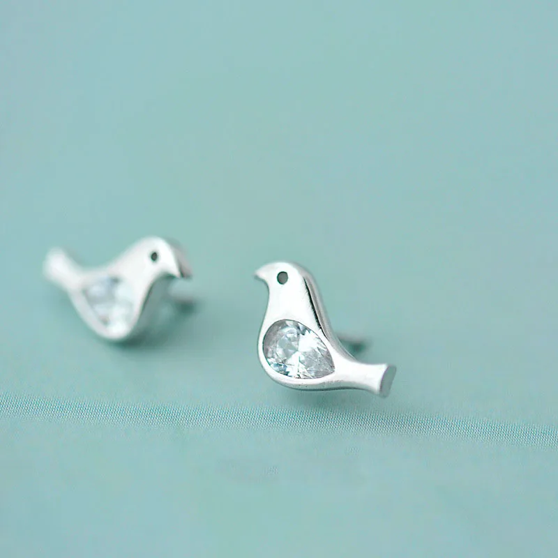 REETI 925 sterling silver ptak stadniny kolczyki dla kobiet elegancka biżuteria ślubna pendientes mujer moda 2019 Brincos