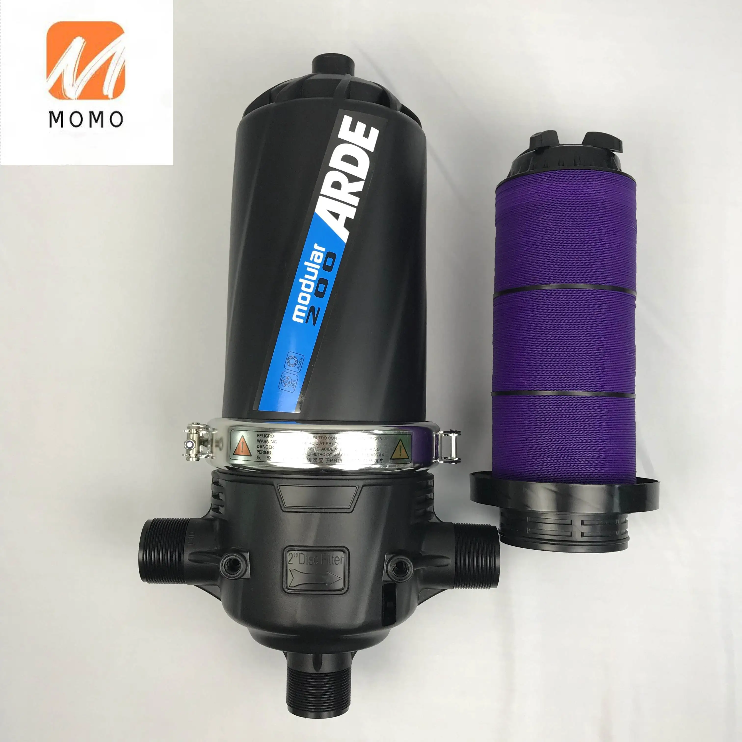 Chinese manufacturer supply farm drip irrigation system 2 inch 63mmT type drip irrigation water disc filter
