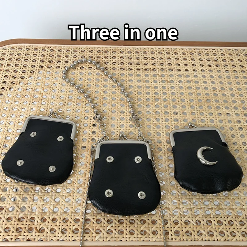 Sacs à bandoulière coquillage pour femmes, mini porte-monnaie, sacs à main vintage pour dames, petit sac initié, design rétro, mode, filles cool, JOY2K