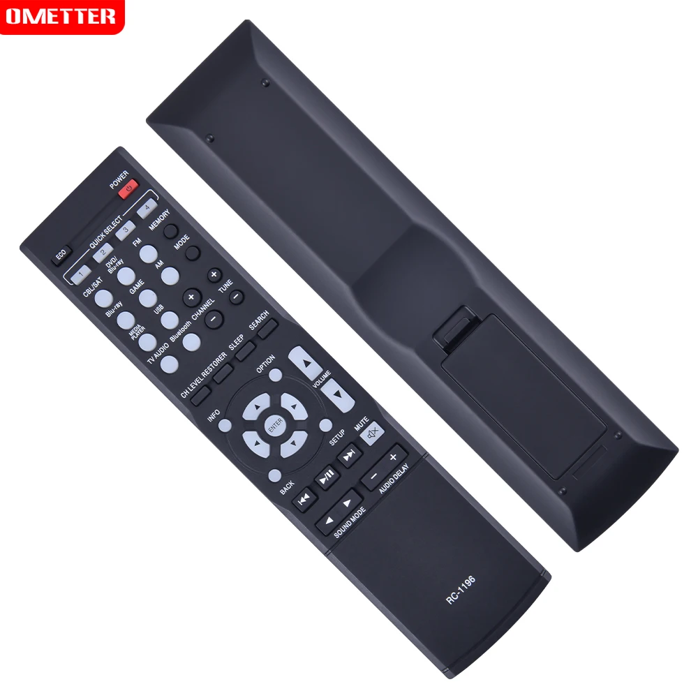 RC-1196 Replace Remote for Denon AV Receiver AVR-S500BT AVR-S510BT AVR-X520BT AVR-X510BT