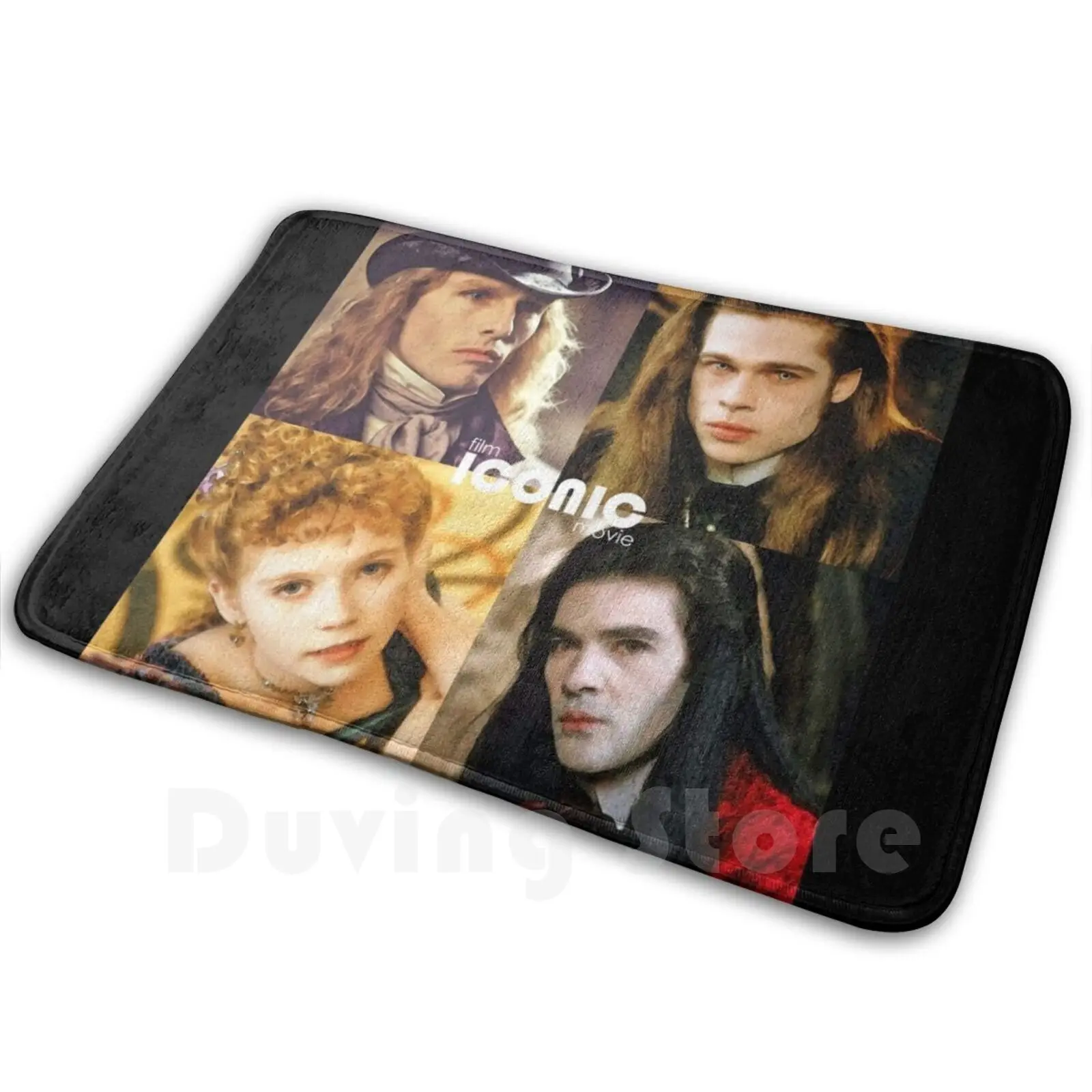 Film Iconic Movie-Entretien Avec Un Vampire-Couleur Carpet Mat Rug Cushion Soft Entretien Avec Un Vampire Interview