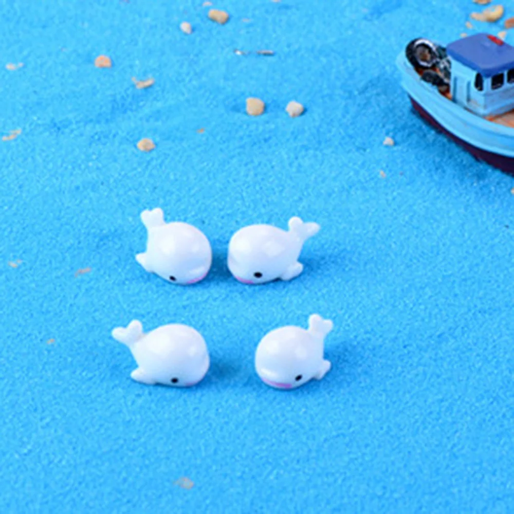 30 Pcs Whale Figurine Miniatures Resin Mini Whale Home Decor Whale Accessories Home Landscape Decoration