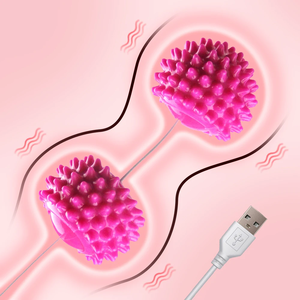 Safe Silicone Smart Ball Vibrator Kegel Ball Ben Wa Ball Vagina Tighten Exercise Machine Sex Toy for Women Vaginal Geisha Ball