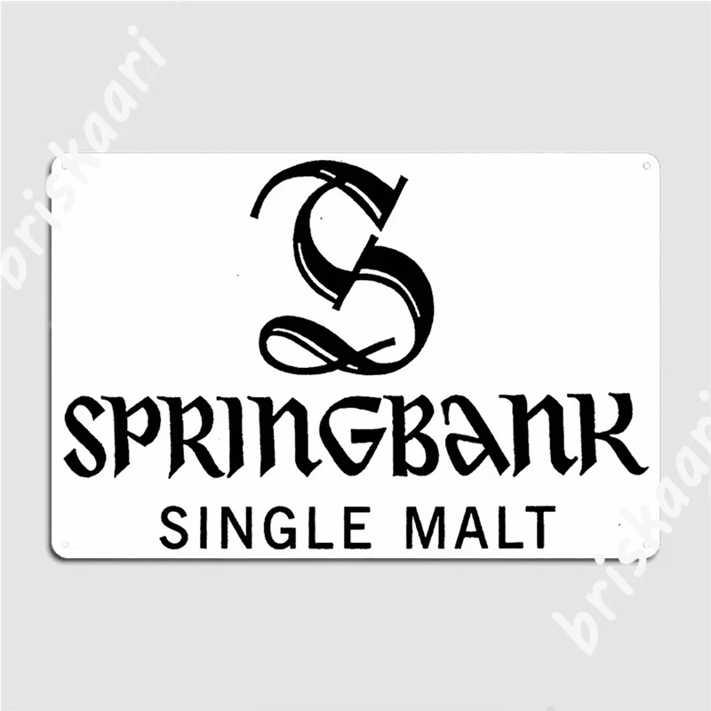 Springbank Beer Metal Signs Cinema Living Room pub Garage Funny Wall Plaque Tin sign Posters