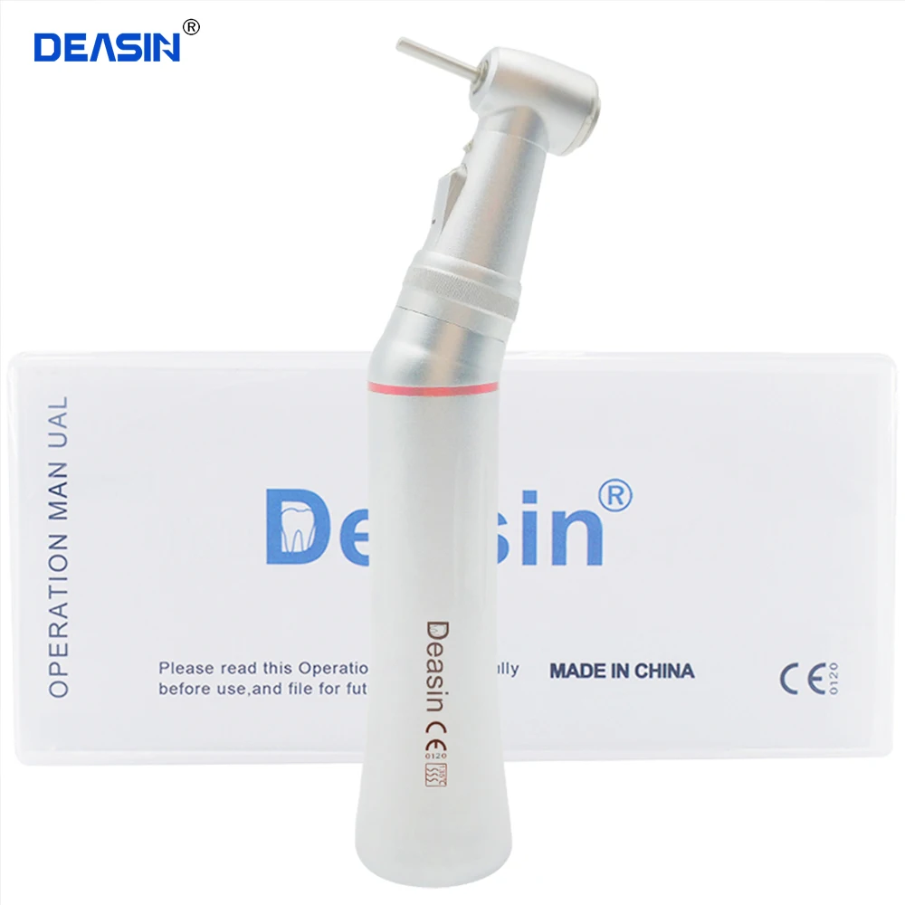 

1:5 Dental Increasing Speed LED Fiber Handpiece Contra Angle with self-illuminated generator Inner Water Spray