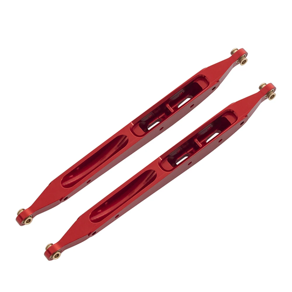 2pcs/set Silver Red Black Color Metal Rear Trailing Arm for 1/10 Axial RBX10 RC Car Modification Part