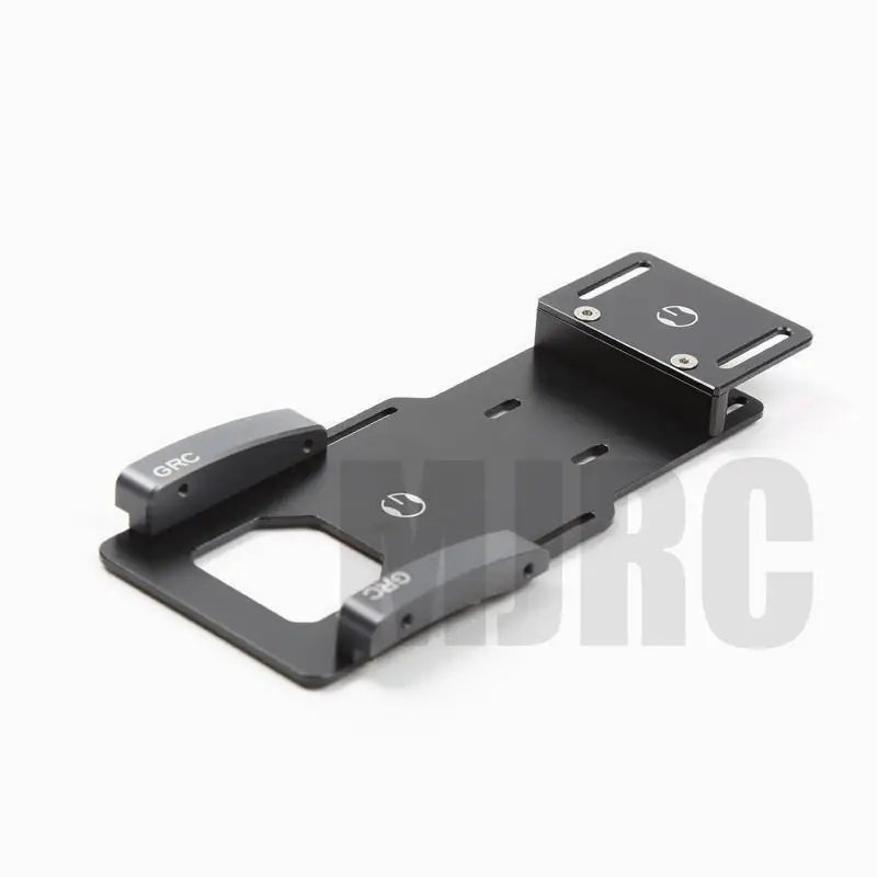 

For Axial SCX10 II Ax90046/AX90047 1/10 RC Crawler Low Center Of Gravity Battery Bracket Metal Battery / Esc Relocation Plate