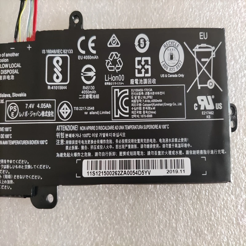 New L16L2PB2 L16L2PB3 L16M2PB1 L17L2PF1 Laptop Battery for Lenovo 5000-15 Ideapad 320-15ABR 14IAP 330-17IKB S145-15IWL 7.4V 30Wh