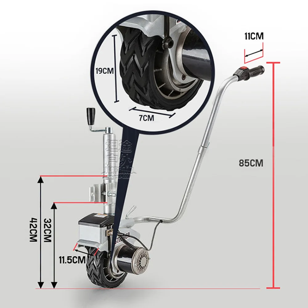รถพ่วงไฟฟ้า Movers Shifter Trailer Shifter รถ Shifter ไฟฟ้าล้อ Caravan Sojourn Trailer