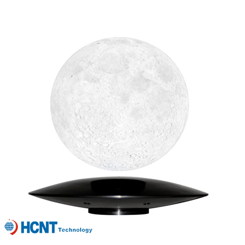 3d levitação magnética luz da lua criativo dia do professor presente de aniversário escritório quarto decoração de mesa luz lua