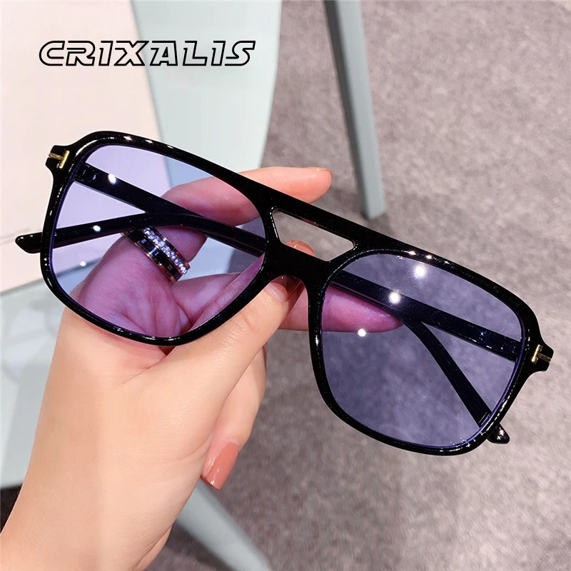 CRIXALIS Fashion Vintage Sunglasses Women 2024 Luxury Brand Design Anti-glare Driving Sun Glasses For Men zonnebril dames UV400