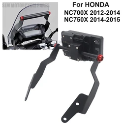 Fit For HONDA NC 700 X NC700X 2012-2013 NC750X NC 750 X 2014-2015 Stand Holder Phone Mobile Phone GPS Plate Navigation Bracket