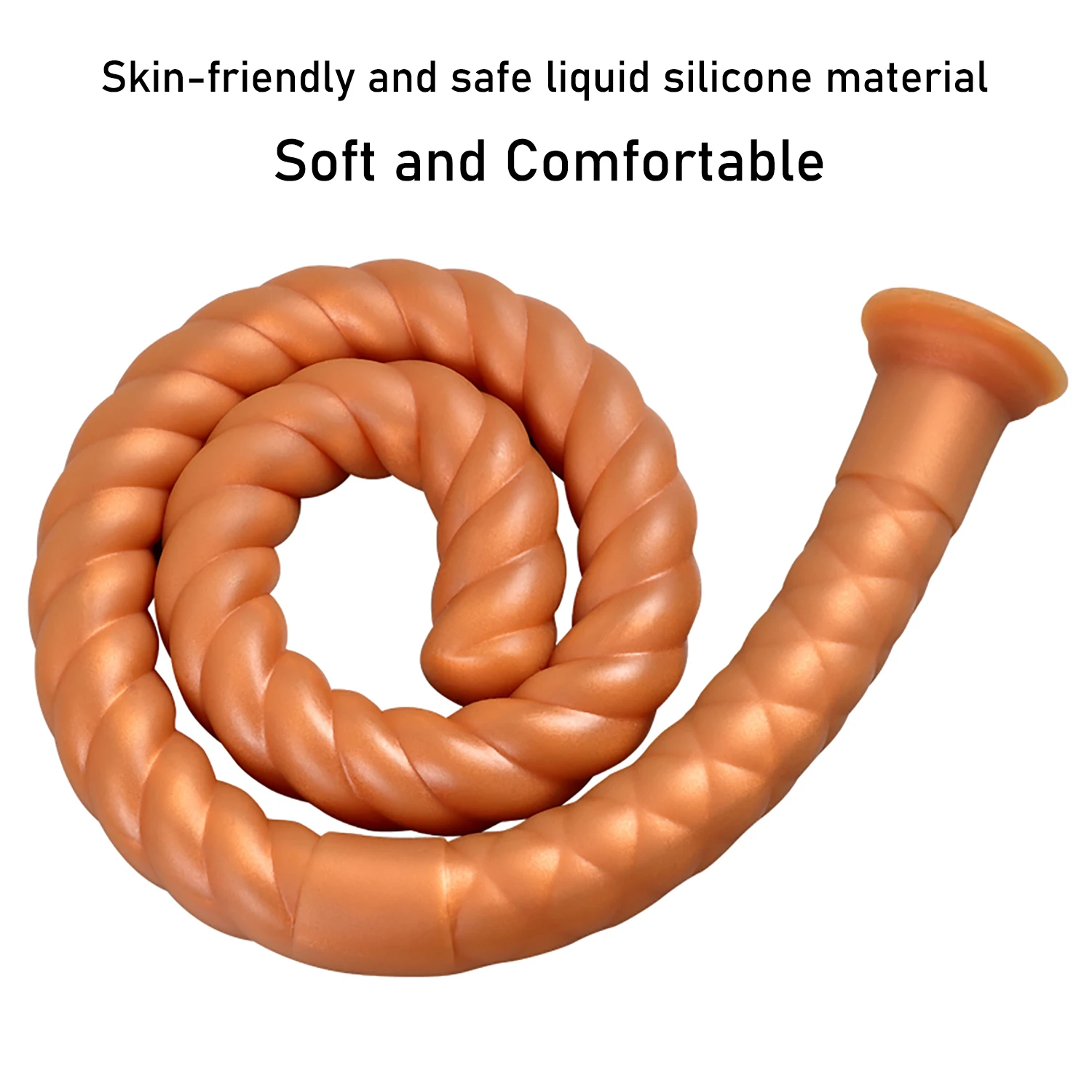 80CM Extra Long Liquid Silicone Anal Plug Dildos Stimulate Anus and Vagina Soft Anal Dilator Sex Toys Flexible Long Butt Plug