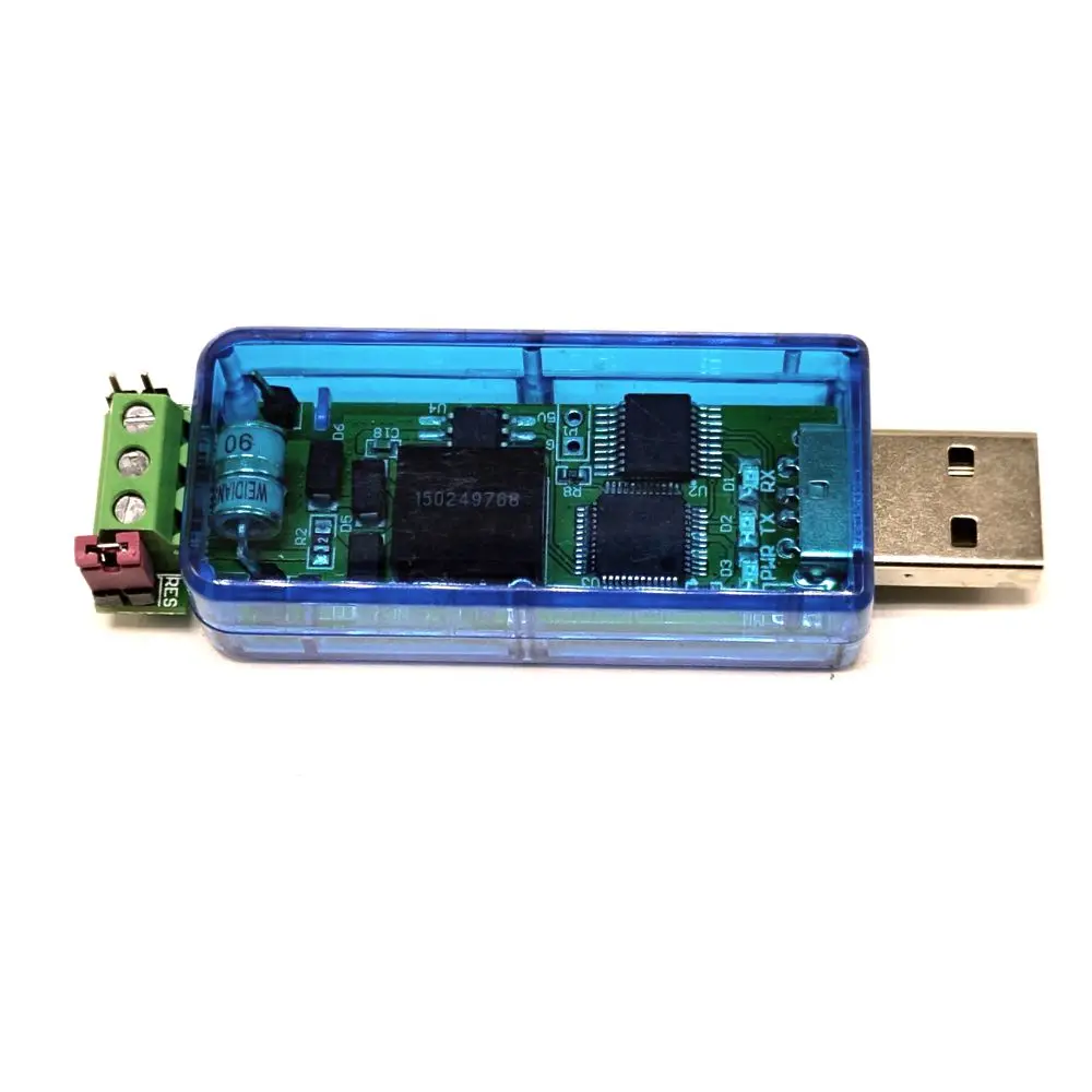 

Isolated USB to CAN CAN to USB compatible Zhou Ligong USBCAN virtual serial port USB-to-CAN