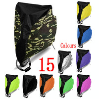 Bicycle Cover Waterproof Bike Rain Dust Cover UV Protective For Bike Motorcycle Utility Cycling Outdoor Rain Cover Camouflage