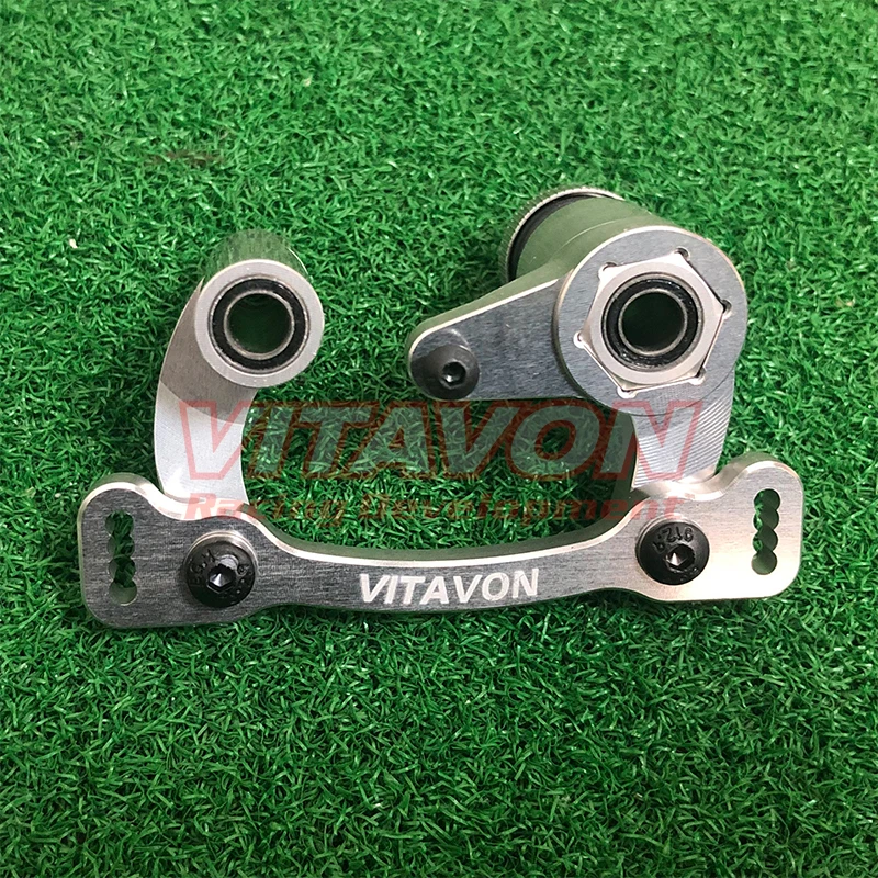 VITAVON Arrma 6S CNC 7075# Servo Steering Bell Crank for Kraton Mojave Typhon